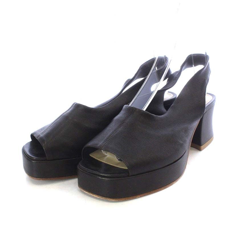 BOTTEGA VENETA サンダル チャンキーヒール 36.5 