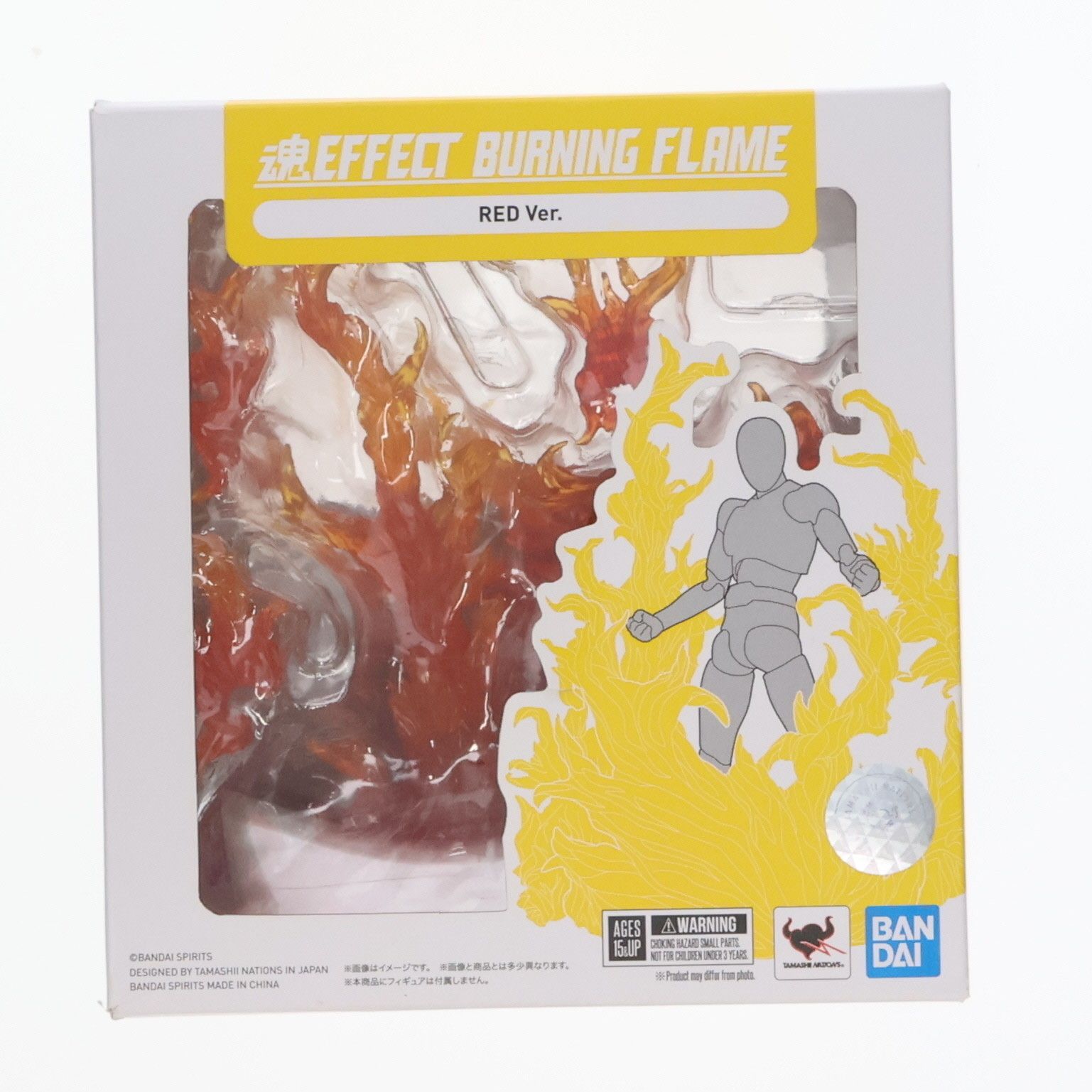 BANDAI - (再販)魂EFFECT(魂エフェクト) BURNING FLAME RED Ver.(バーニングフレイム レッドバージョン) フィギュア用アクセサリ バンダイスピリッツ 再販)魂EFFECT(魂エフェクト) BURNING FLAME RED Ver