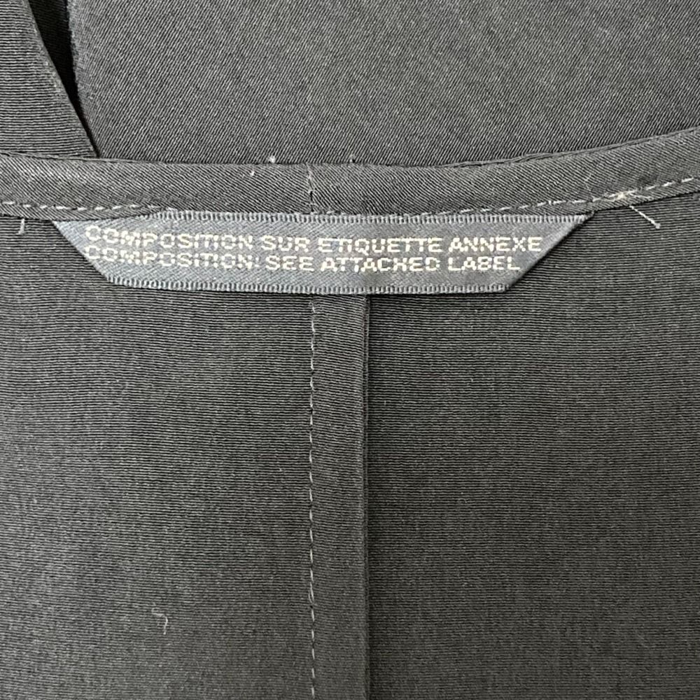 美品 Yohji Yamamoto ヨウジヤマモト トリアセテート ポリエステル  