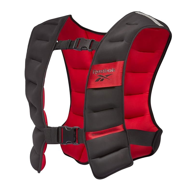 Reebok リーボック ウエイトベスト 5kg ウエイトジャケット 加重ベスト パワーベスト 筋トレ 重り ウェイト ジャケット ベスト トレーニング 1