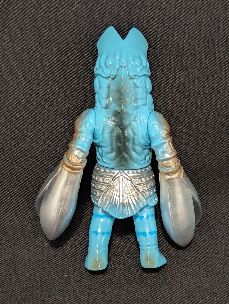 MAXTOY ミニソフビ怪獣倉庫シリーズ 円谷プロ バルタン星人 水色