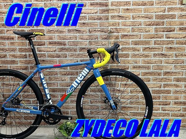 XS 西濃運輸 発送のみ テルスポ イチ推し!! 品!! Cinelli ZYDECO LALA SHIMANO SORA 2×9s 2025 size XS チネリ ジデコ ララ グラベル アドベンチャー アルミロード