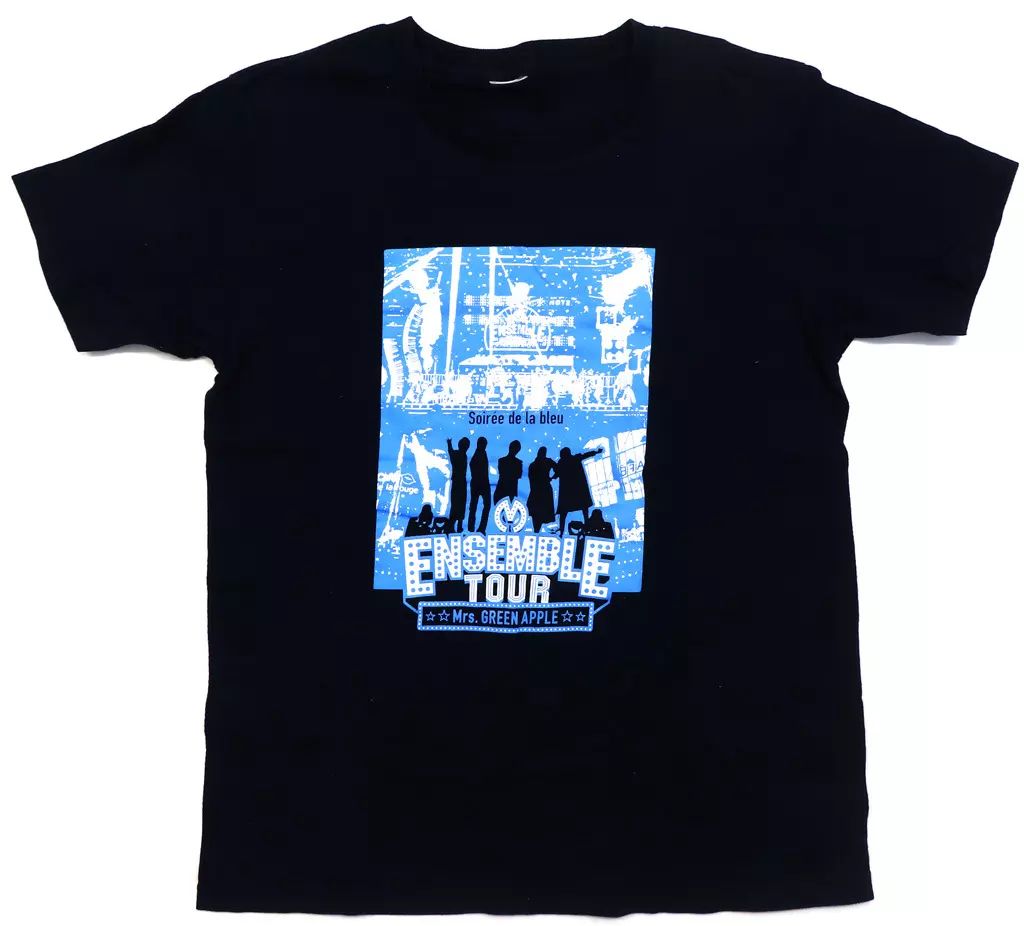 中古】Tシャツ [単品] Mrs. GREEN APPLE Tシャツ ネイビー