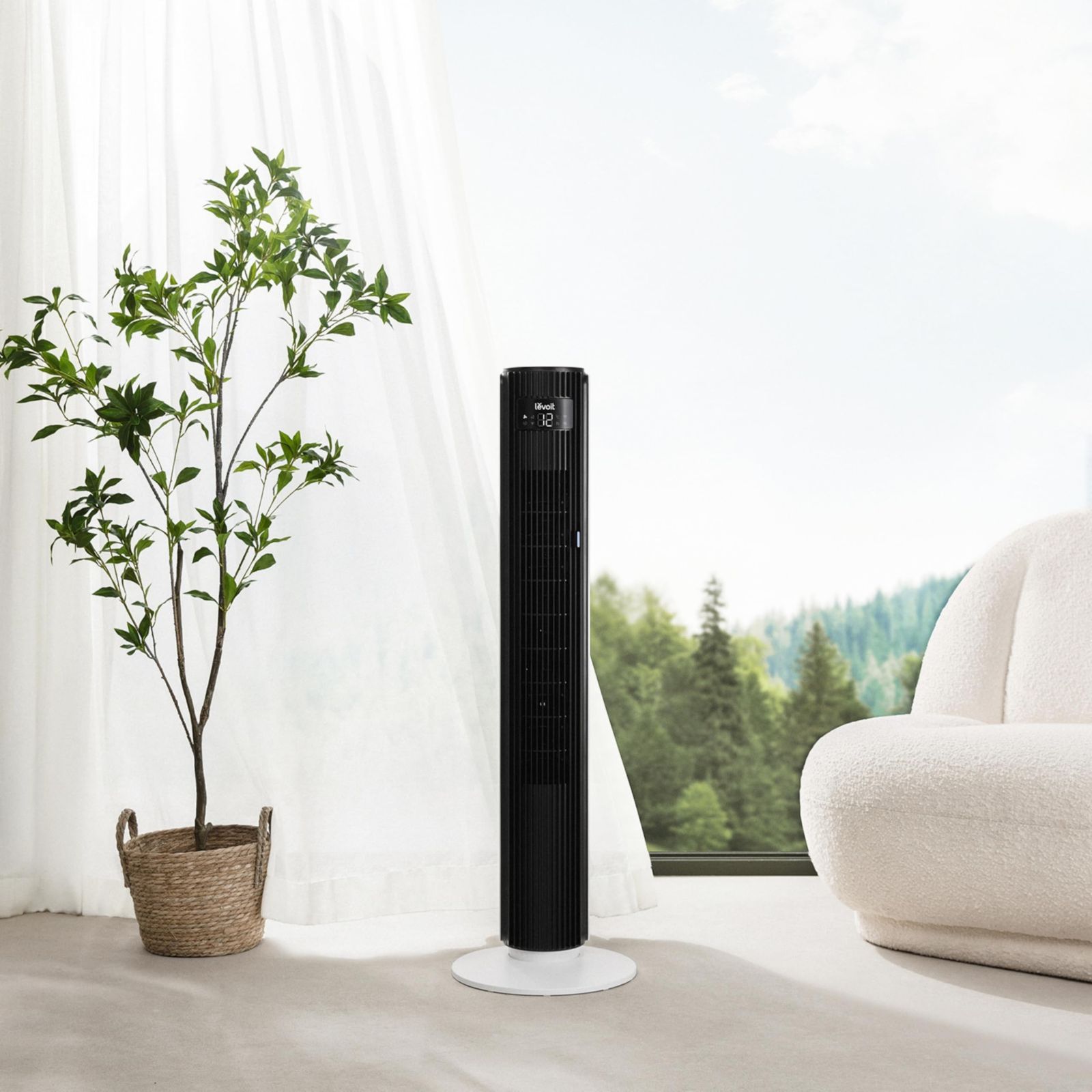 温度センサー付き 上下風向き60°調整可