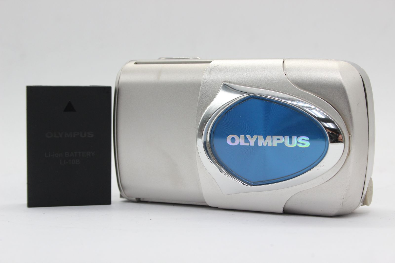 返品保証】 オリンパス Olympus μ-15 Digital 3x バッテリー付き