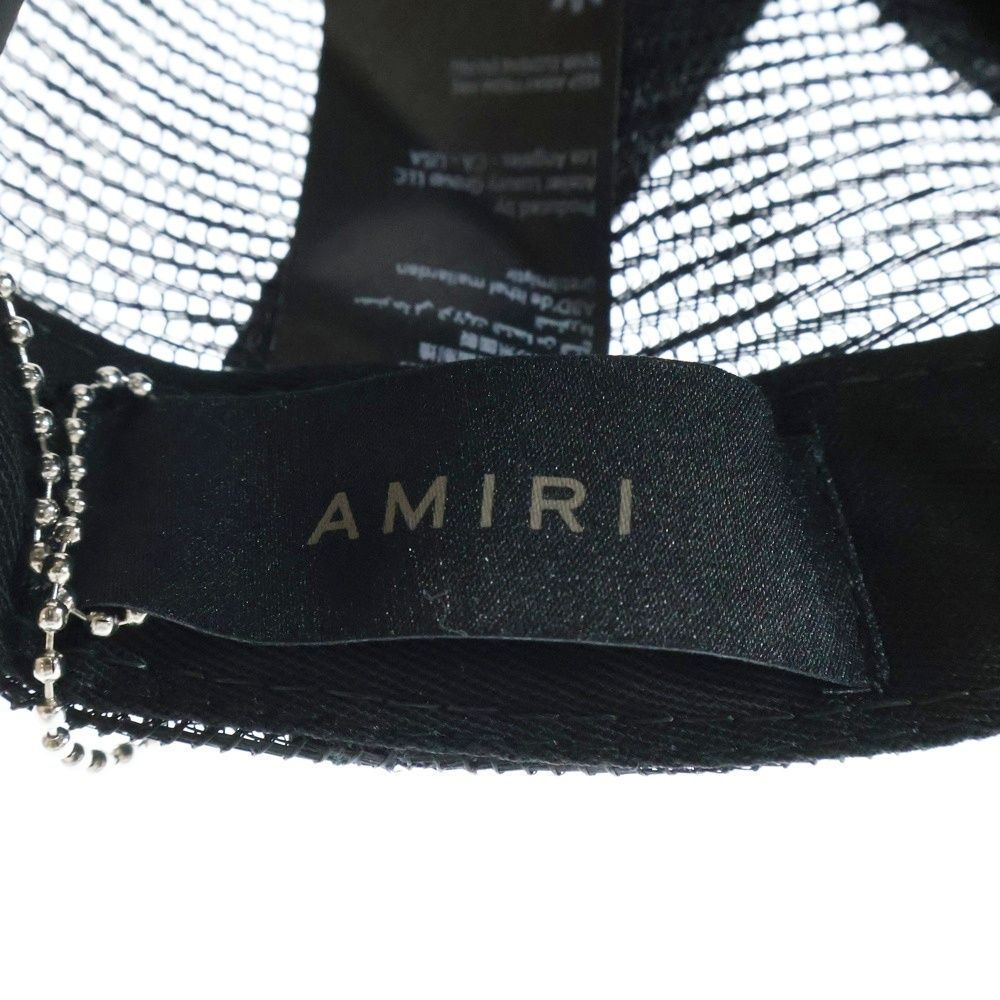 AMIRI (アミリ) Three Star スリースターパッチ メッシュキャップ 帽子