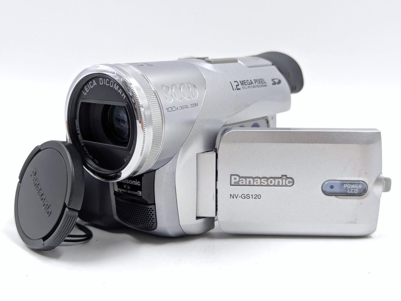 miniDVのダビングに Panasonic パナソニック ビデオカメラ NV GS 120 7日間保証付き