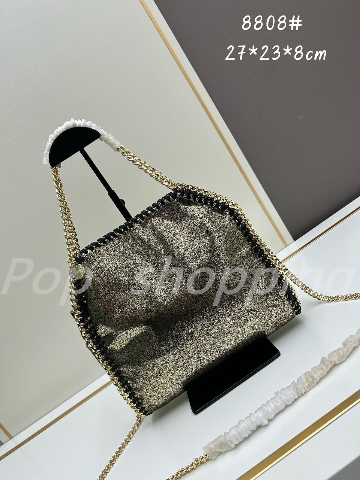 新品   Stella McCartney （ステラロゴ） ショルダー バッグ   ハンドバッグ    レディース  バッグ  034