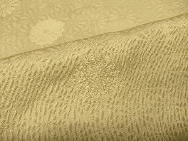 舞菊地紋 蒸栗色