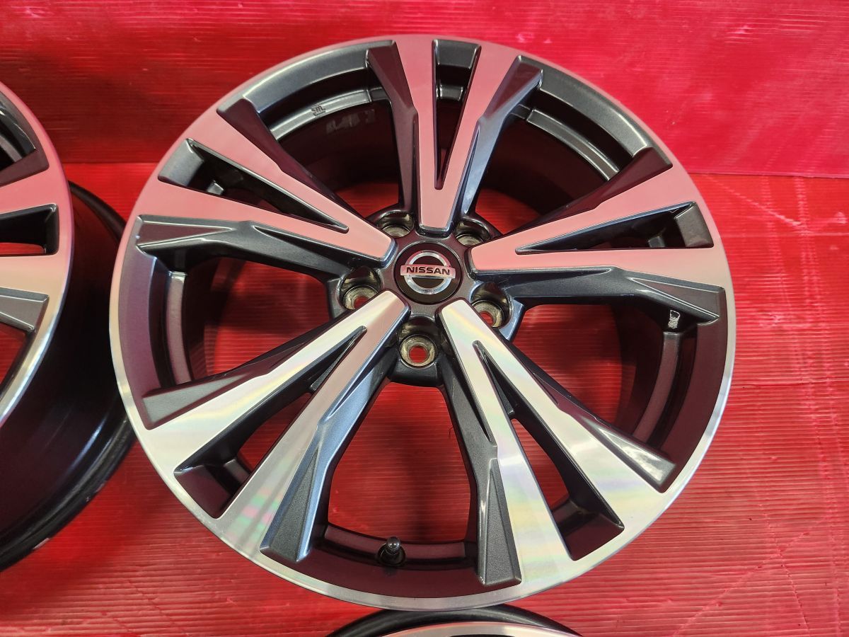 日産 T32 エクストレイル 純正 18インチアルミホイール 4本SET 7.0J + 