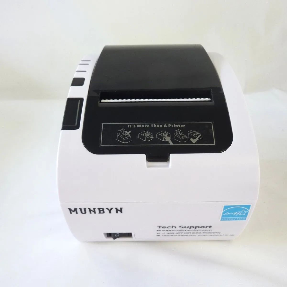 ジャンク品 MUNBYN 80mm サーマルプリンター ワイヤレス 自動カッター ITPP047P-WH-JP 日本語取扱説明書 9900317 217