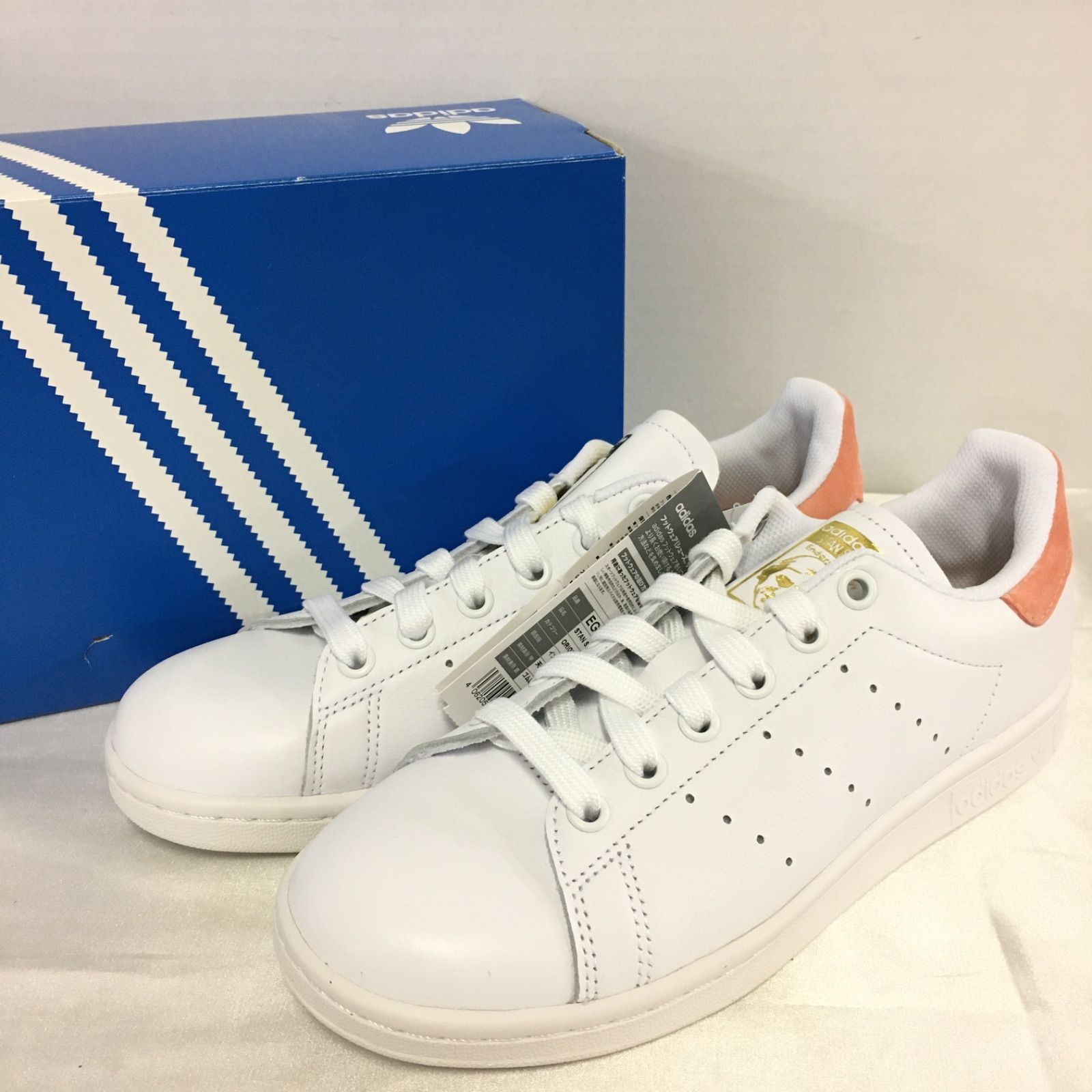 タグ付き未使用品】adidas アディダス EG5791 STAN SMITH W WHT/WHT 