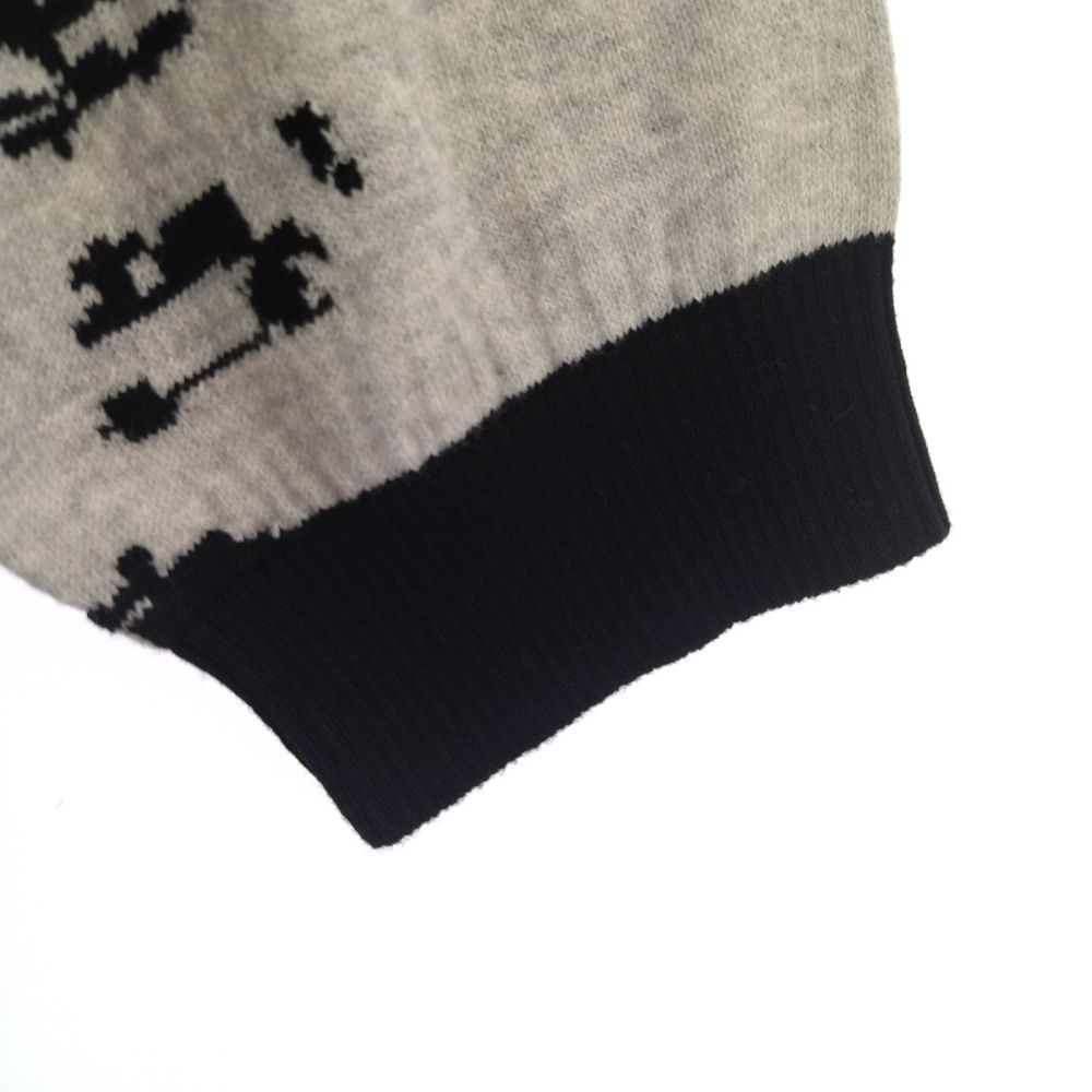 SUPREME (シュプリーム) 23SS Big Cats Jacquard L/S Top ビッグ