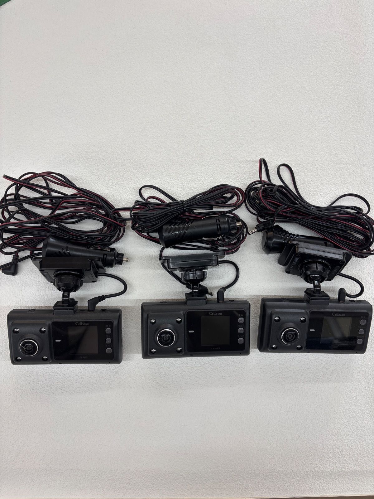 3個セット セルスターCS-360FHドライブレコーダー360度