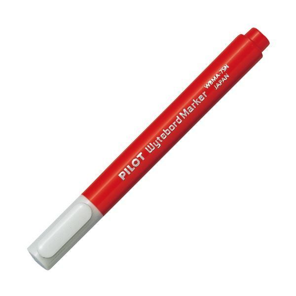 まとめ パイロット ボードマーカー 細字 小型レッド WBMA-7SN-R 1セット 10本 ×10セット