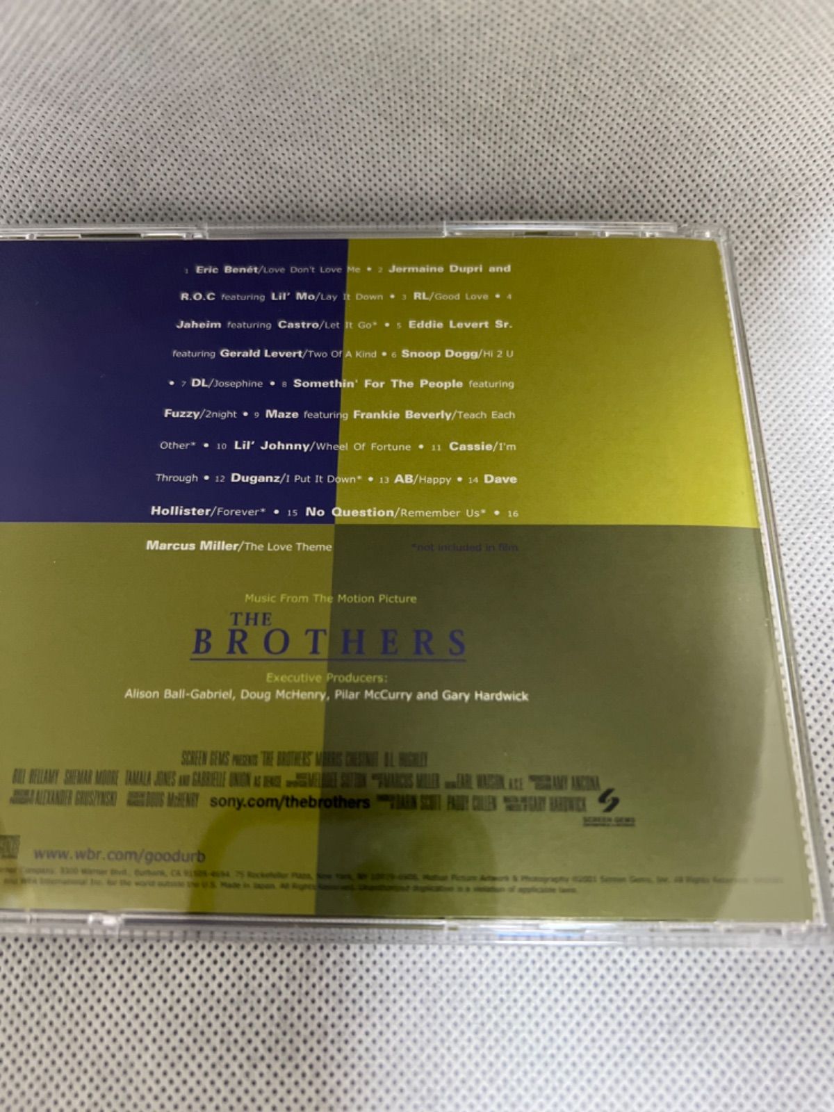 中古】The Brothers/ザ・ブラザーズ-日本盤サントラ CD 帯付き - メルカリ