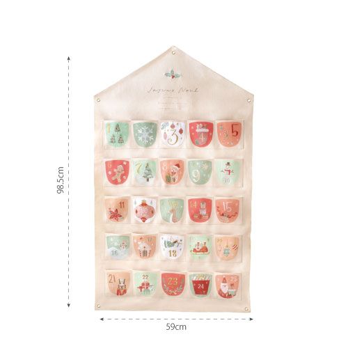 CM1652-A CM刺繍アドベントカレンダー Ｌサイズ