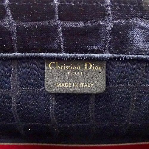 【VINTAGE】DIOR ベルベット ラージ トートバッグ クリスチャンディオール Christian Dior バッグ レディース