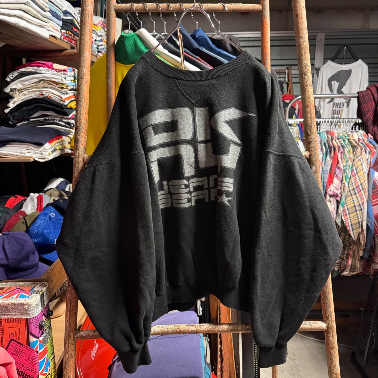 90s 90年代 USA製 VINTAGE DKNY JEANS GEAR BAGGY SWEATSHIRT DKNY 