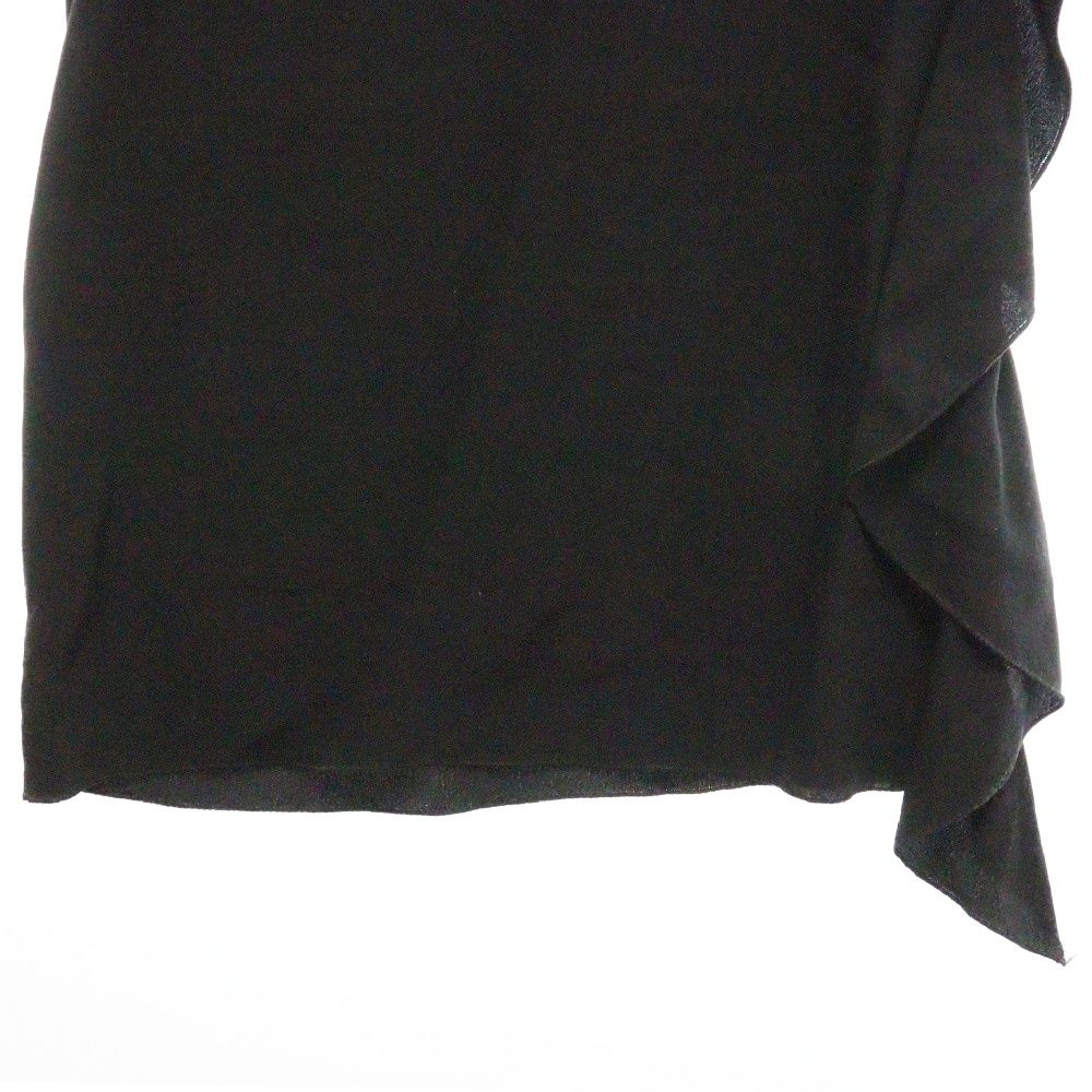 CHANEL (シャネル) Capri Side Ruffle Pants ラインストーン ココ  