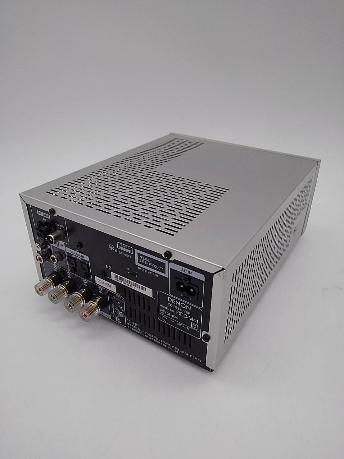 24年製 デノン Denon RCD-M41 CDレシーバー シルバー 【公式通販】