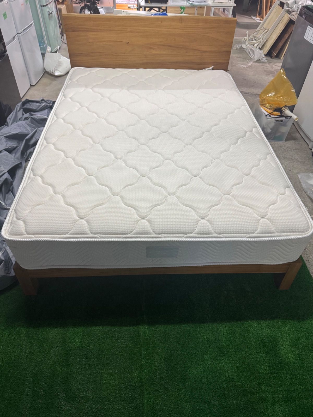 unico(ウニコ) ダブルベット（フレーム、マットレスセット） unico