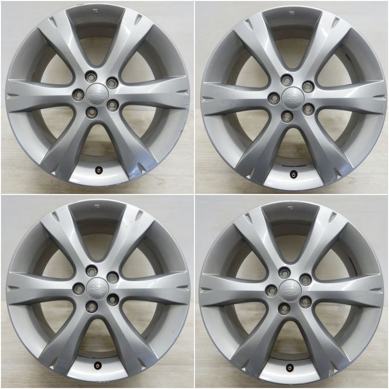 中古 17 アルミ スバル レガシィ 純正 4本セット XV インプレッサ