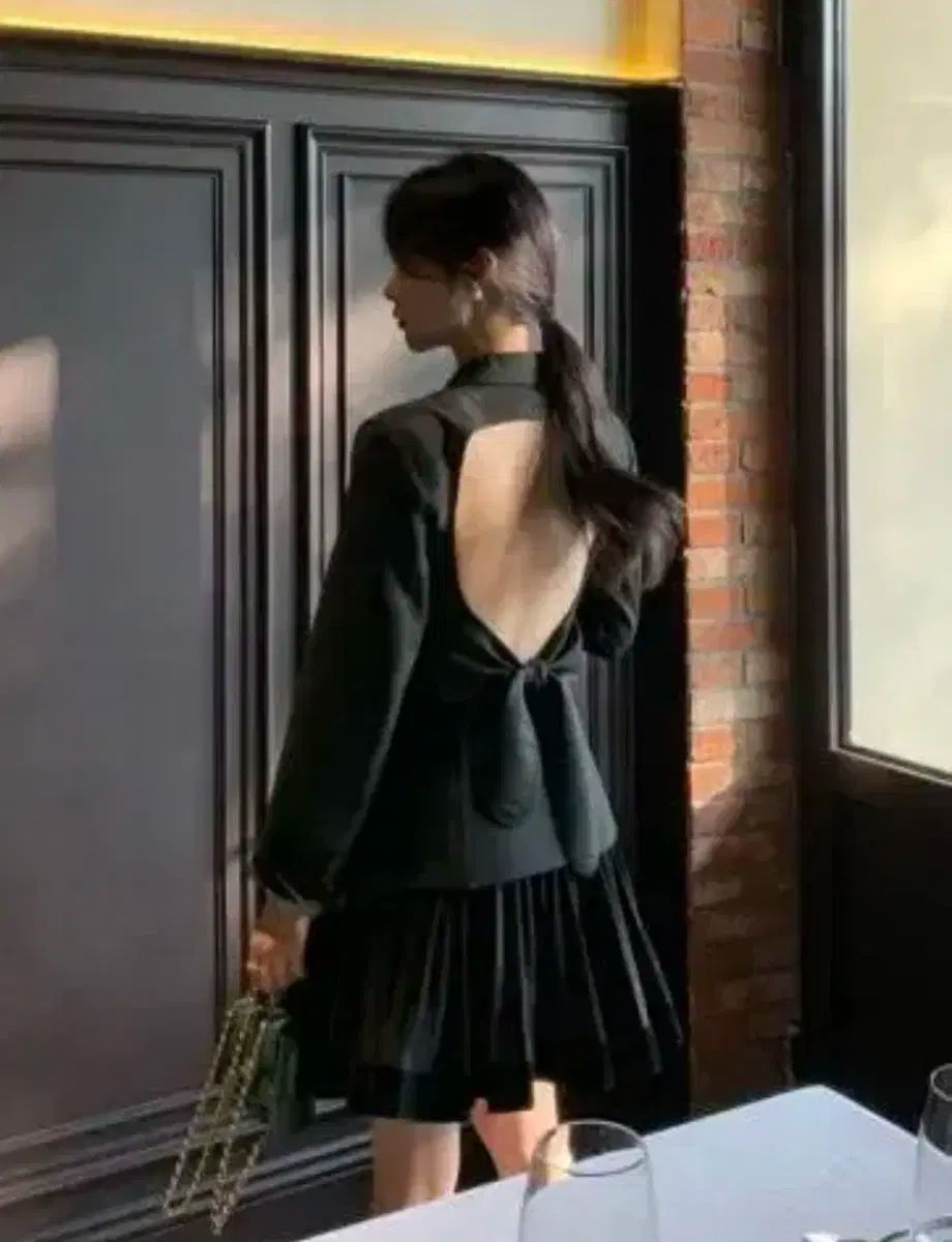 seooocookie ソークッキー ボナック オープンバック ジャケット グルノーブル スカート セットアップ