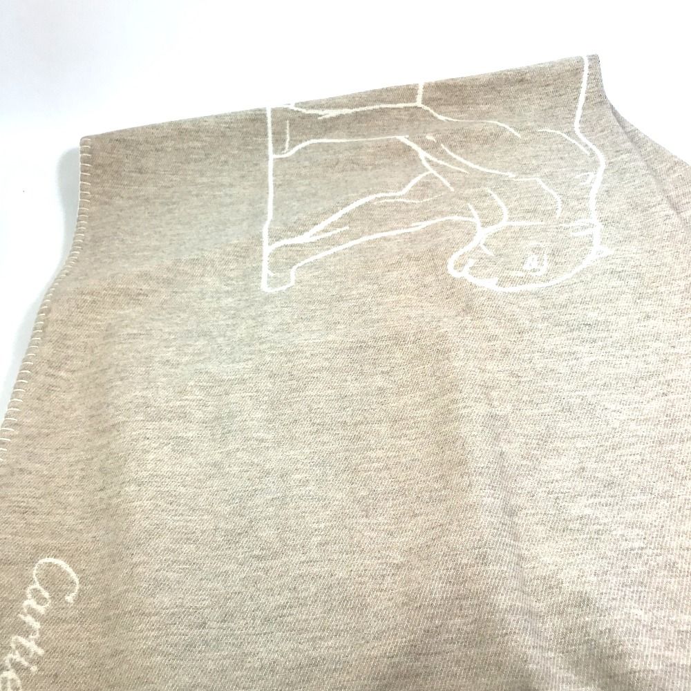 カルティエ パンテール ヒョウ 豹 毛布 ひざ掛け インテリア