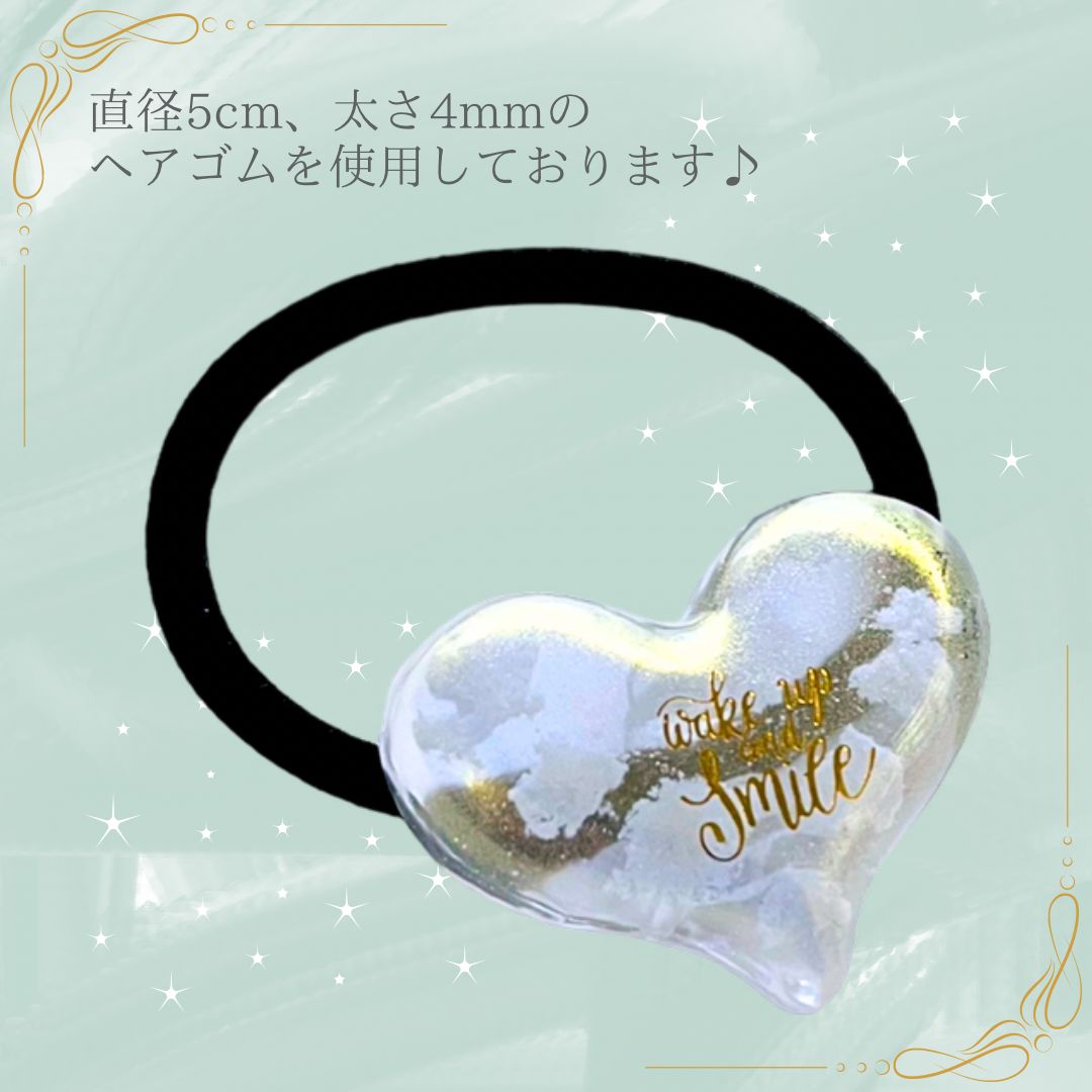 【ヘアゴム】レジン　ぷっくりハート UVレジン】ハートのヘアゴムの作り方！ - YouTube
