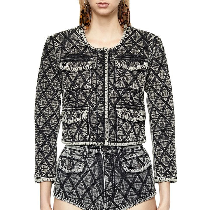 新品・未使用 ディーゼル DIESEL [XSサイズ] キルティングデニム