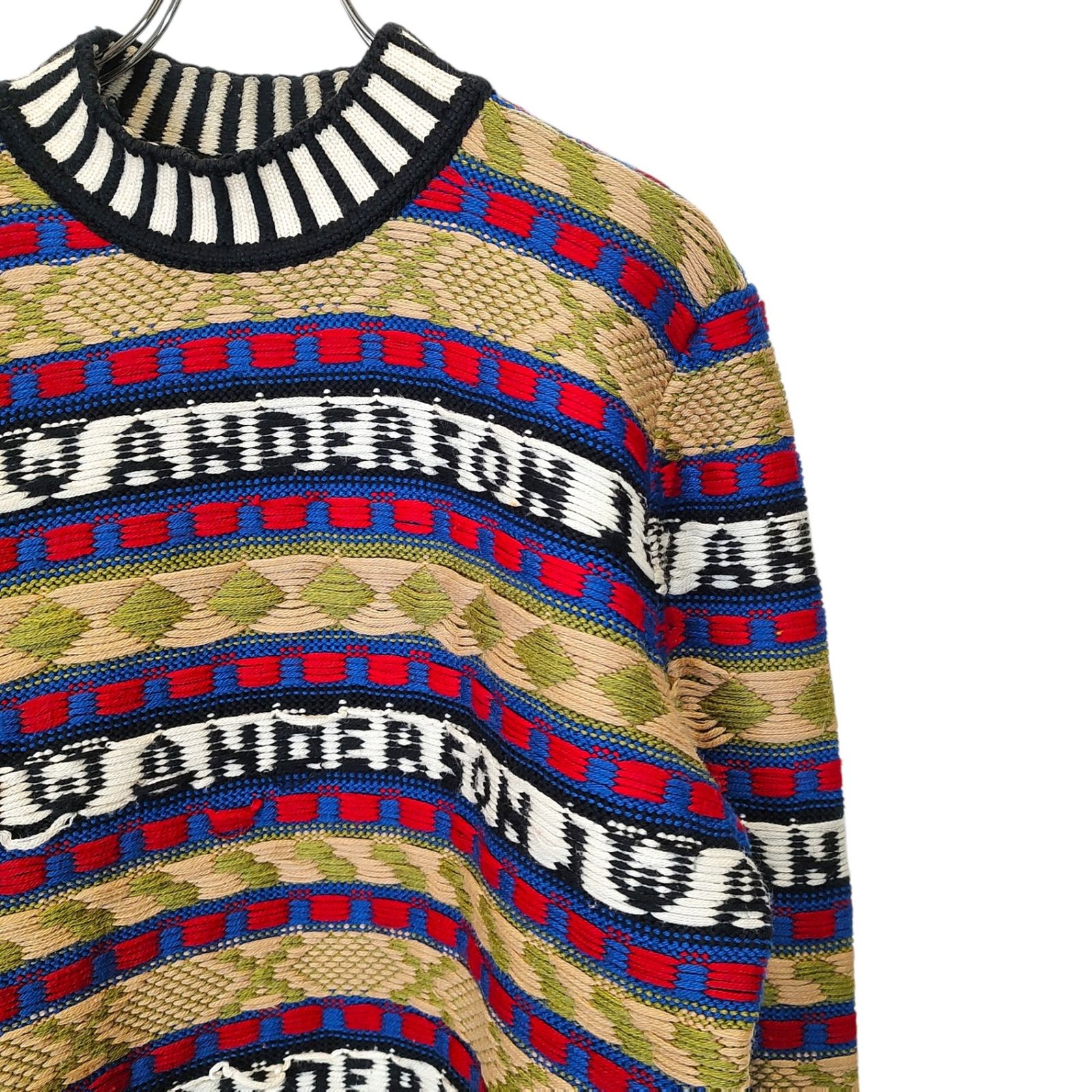 JW Anderson ジェイ ダブリュー アンダーソン FAIR ISLE LOGO INTARSIA 