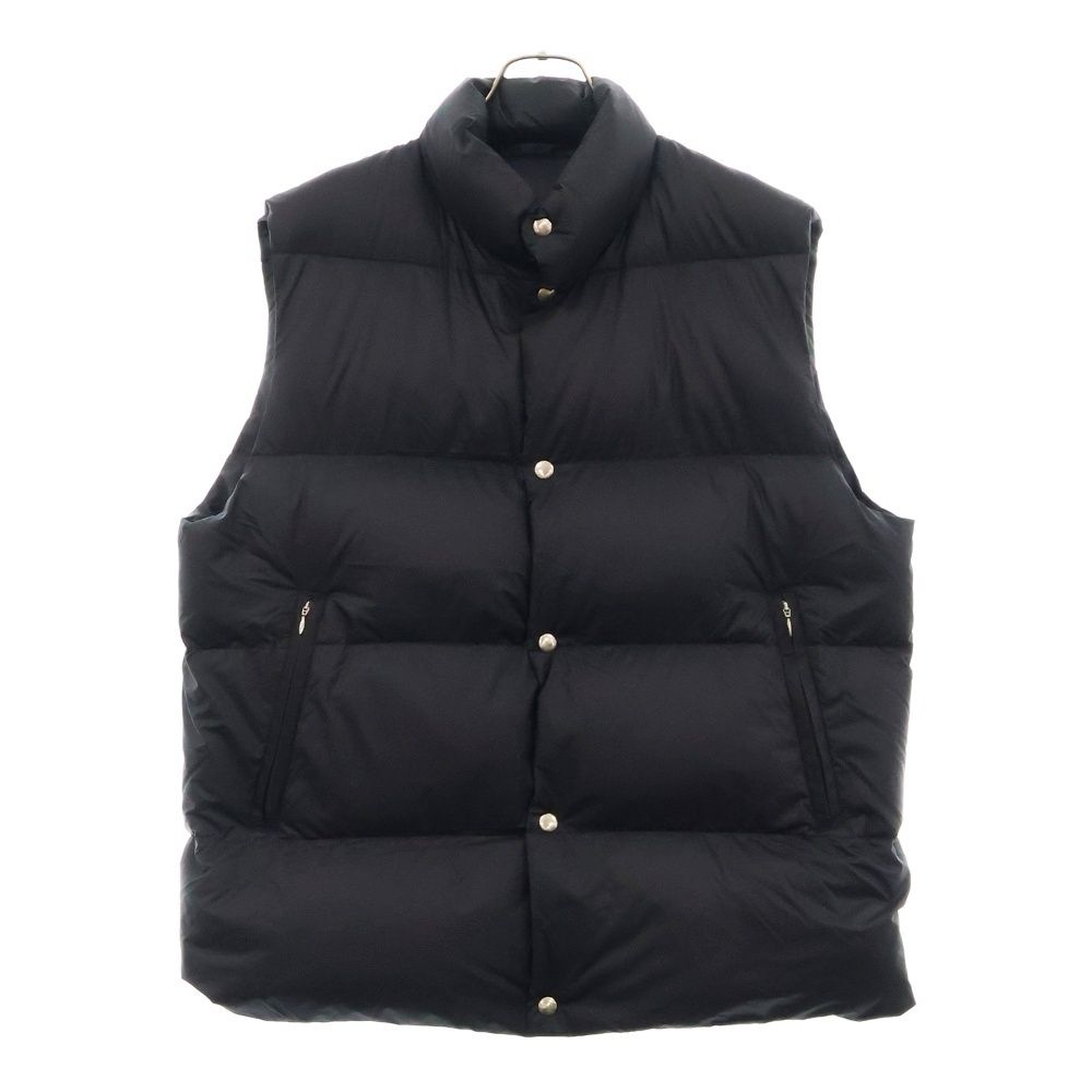 COMOLI (コモリ) 22AW W03-04007 ナイロンダウンベスト ブラック COMOLI (コモリ) 22AW W03-04007 ナイロンダウンベスト ブラック