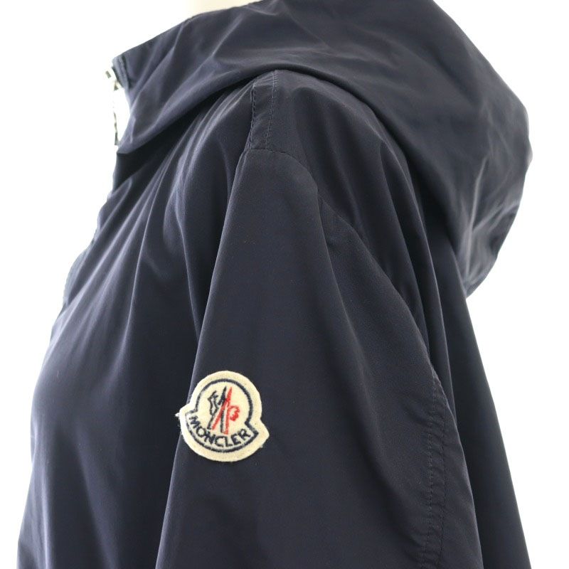 モンクレール MONCLER ROMBOU ジップジャケット フード 3 紺 /MI □OS  