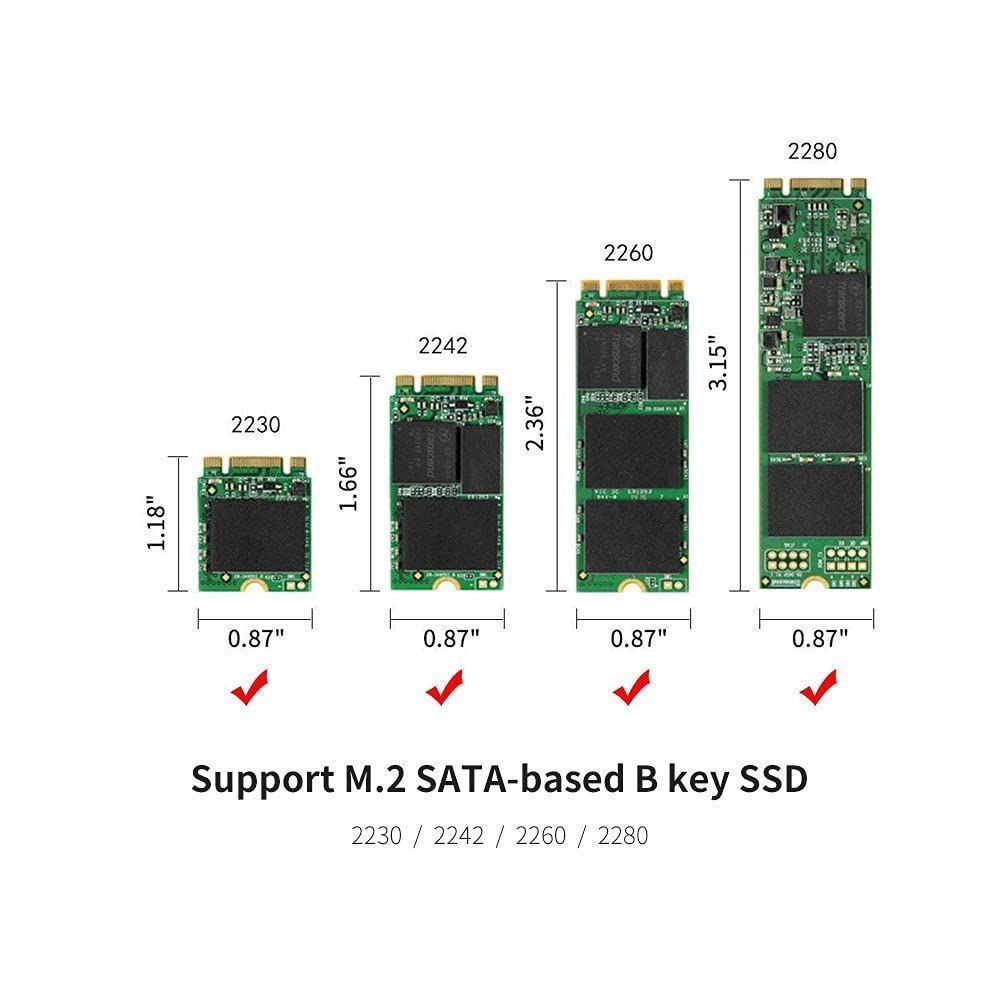 在庫処分】アダプター コンバーター 3.0 SATA - SSD mSATA ケース & B