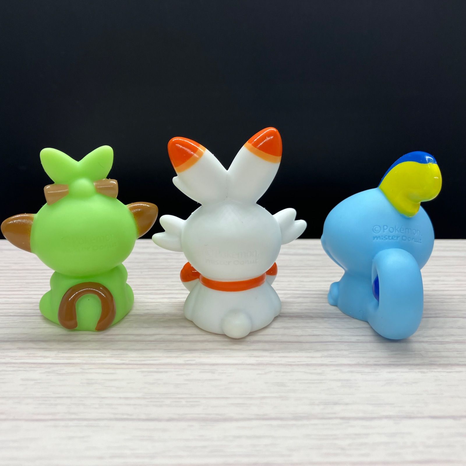 ポケモン 指人形 サルノリ ヒバニー メッソン ミスド限定 【A-2