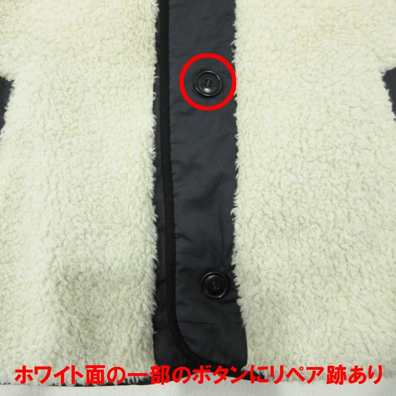 三重本店 ISABEL MARANT イザベルマラン Étoile エトワール リバーシブルジャケット ボア×キルティング中綿ジャケット チャコールグレー×ホワイト アイボリー サイズ 36 UNISEX 112 SIROKUMA-CORPORATION_COM