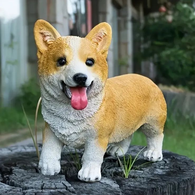 置物 犬 インテリア 石 干支 おしゃれ 北欧 オイルタイマー 季節 ガーデンオーナメント ワンちゃん 犬オブジェ 犬のオブジェ 動物 マット 見えざる聞かざる言わざる コーギー 庭 屋外 玄関 出窓 タイプ 階段 ガーデン オブジェ 飾り 犬の装飾