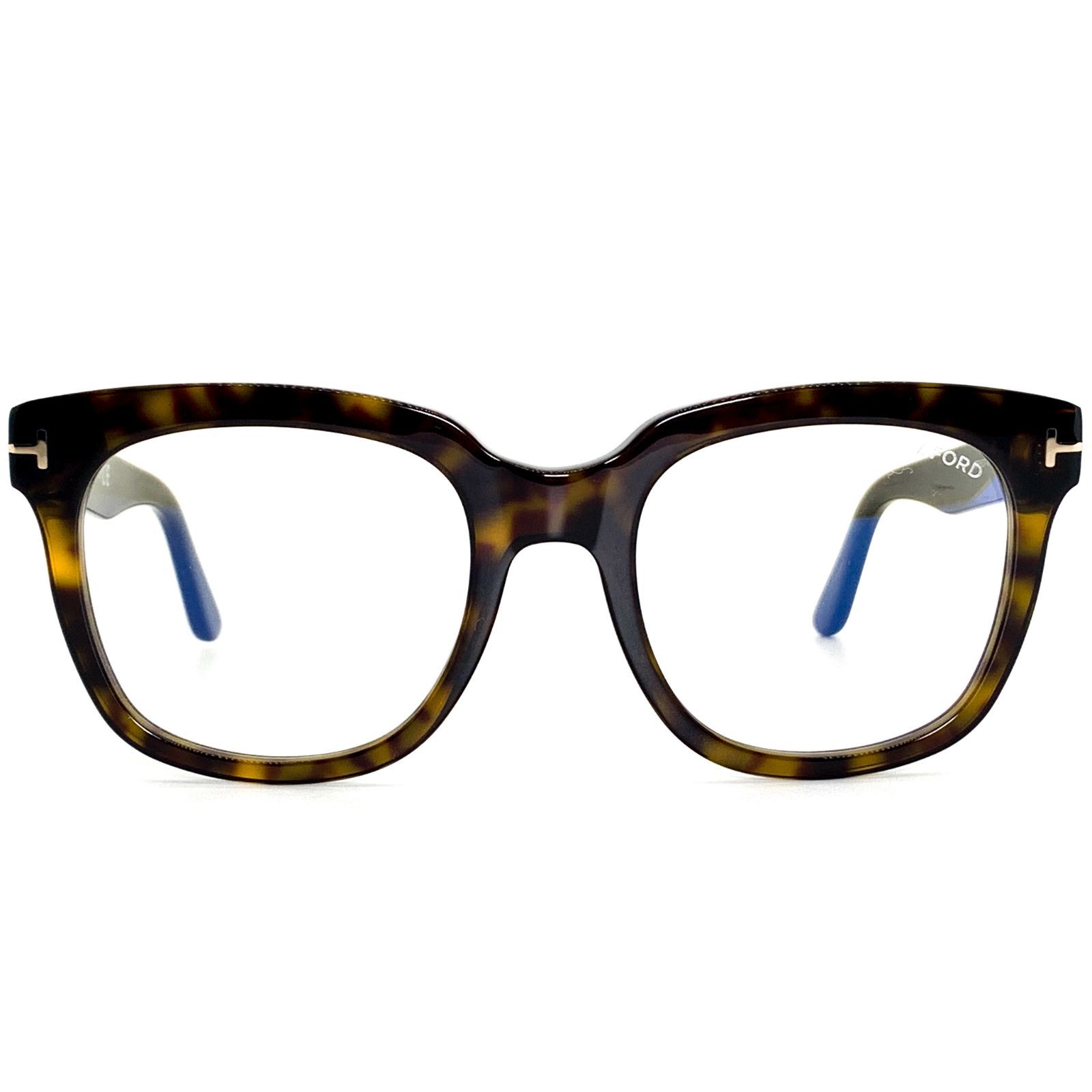 新品/匿名配送】トムフォード メガネ FT5537B ブルーライトカット 茶色  