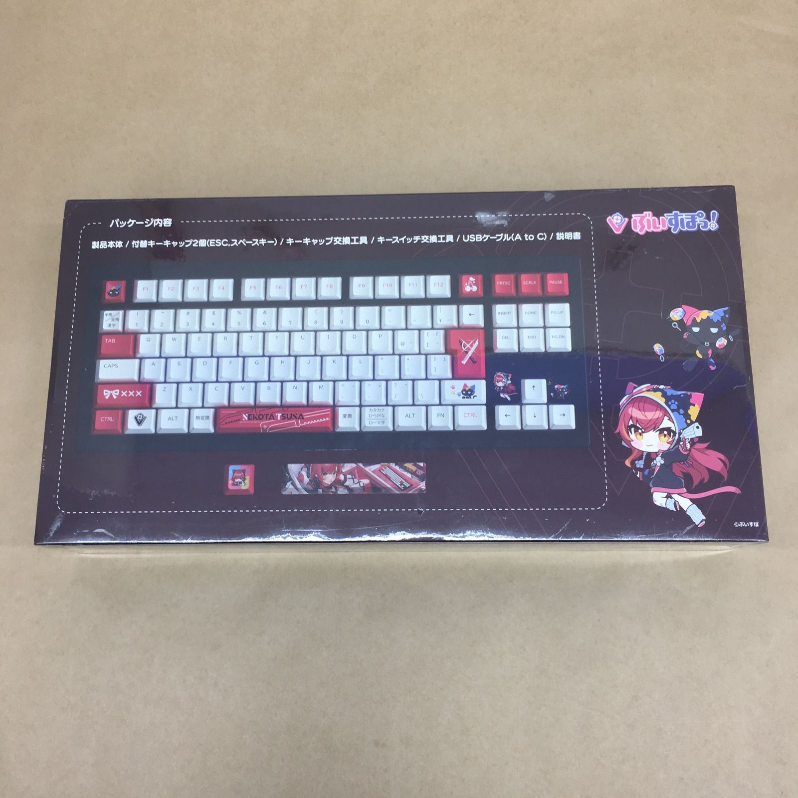 猫汰つな　ぶいすぽ！キーボード　新品未開封 猫汰つな - VSPO! GEAR