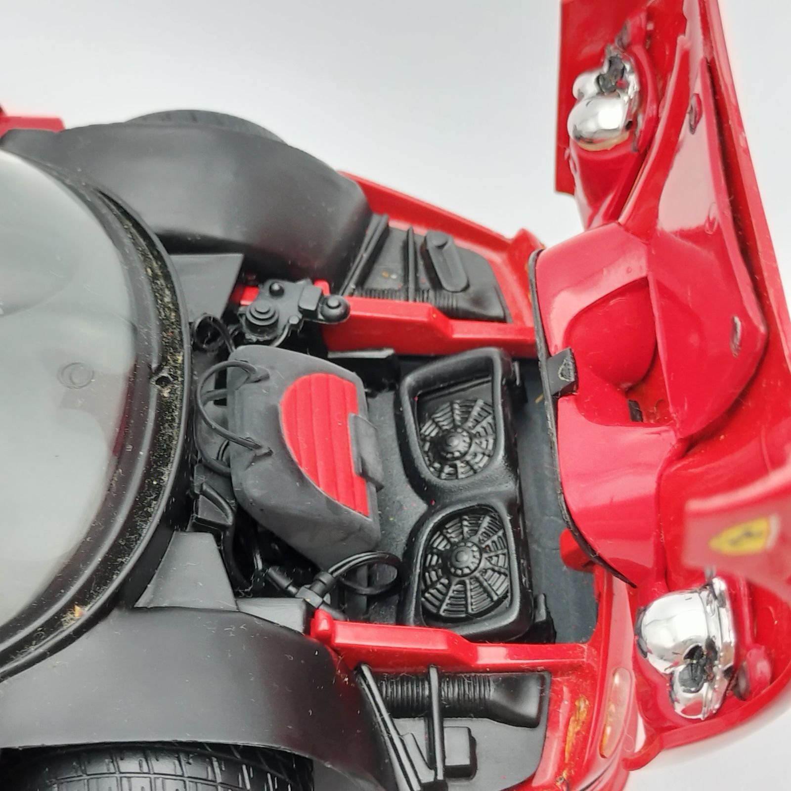 Hot Wheels】 Ferrari F50 フェラーリ F50 レッド 1/18 ダイキャスト