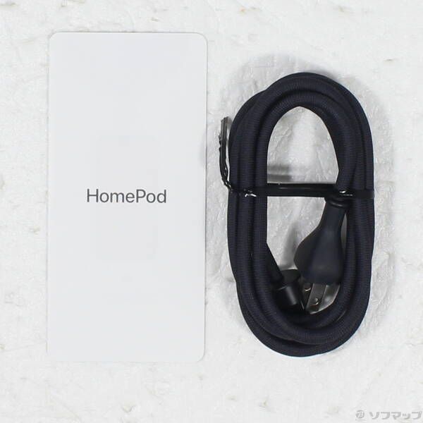 中古品〕 HomePod 第2世代 MQJ73J／A ミッドナイト【297