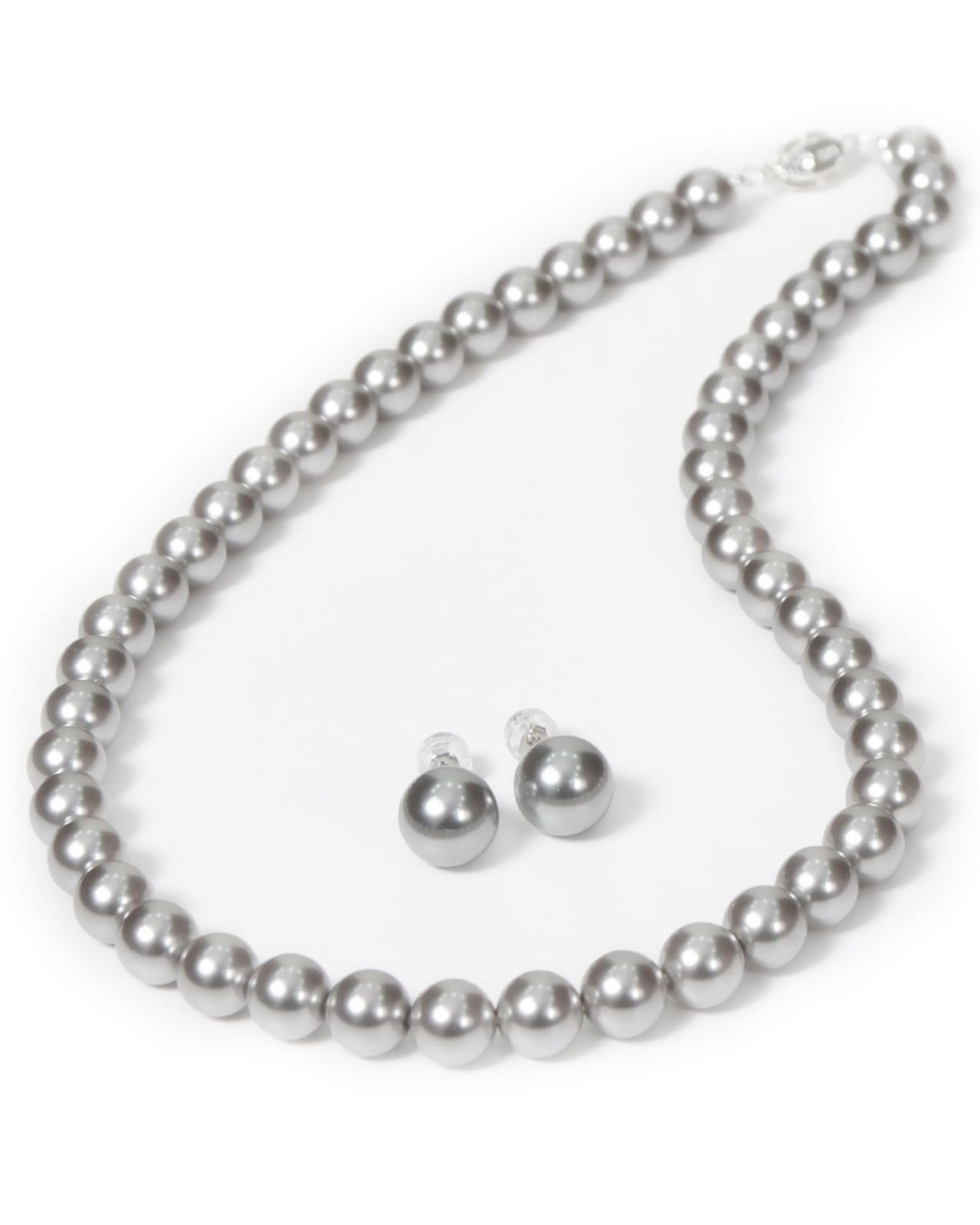 特価』 真珠 高級国産 パールネックレス 冠婚葬祭用 日本製 シルバー