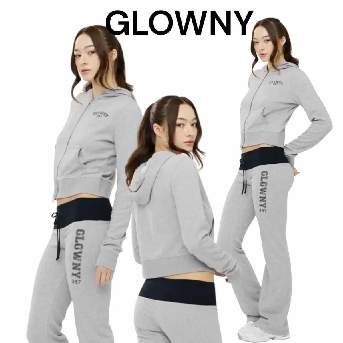 グロウニー 247 DAY SNUG ジップアップ フーディー S