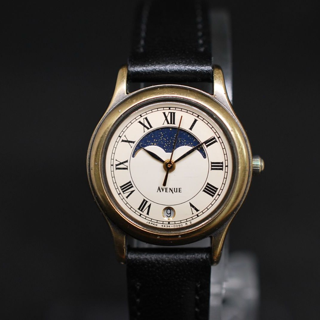 266 【美品 新品電池】 VINTAGE SEIKO セイコー 4K34-0040
