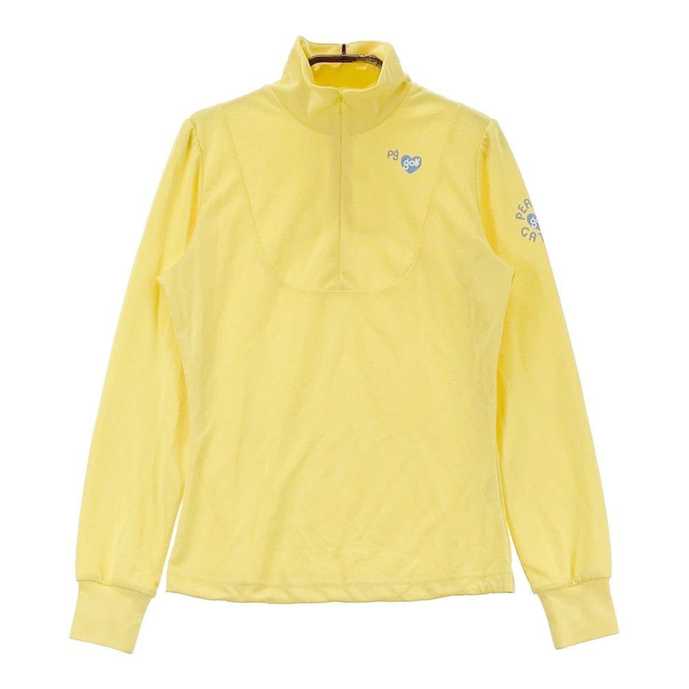 サイズ：0 PEARLY GATES パーリーゲイツ ハーフジップ 長袖Tシャツ