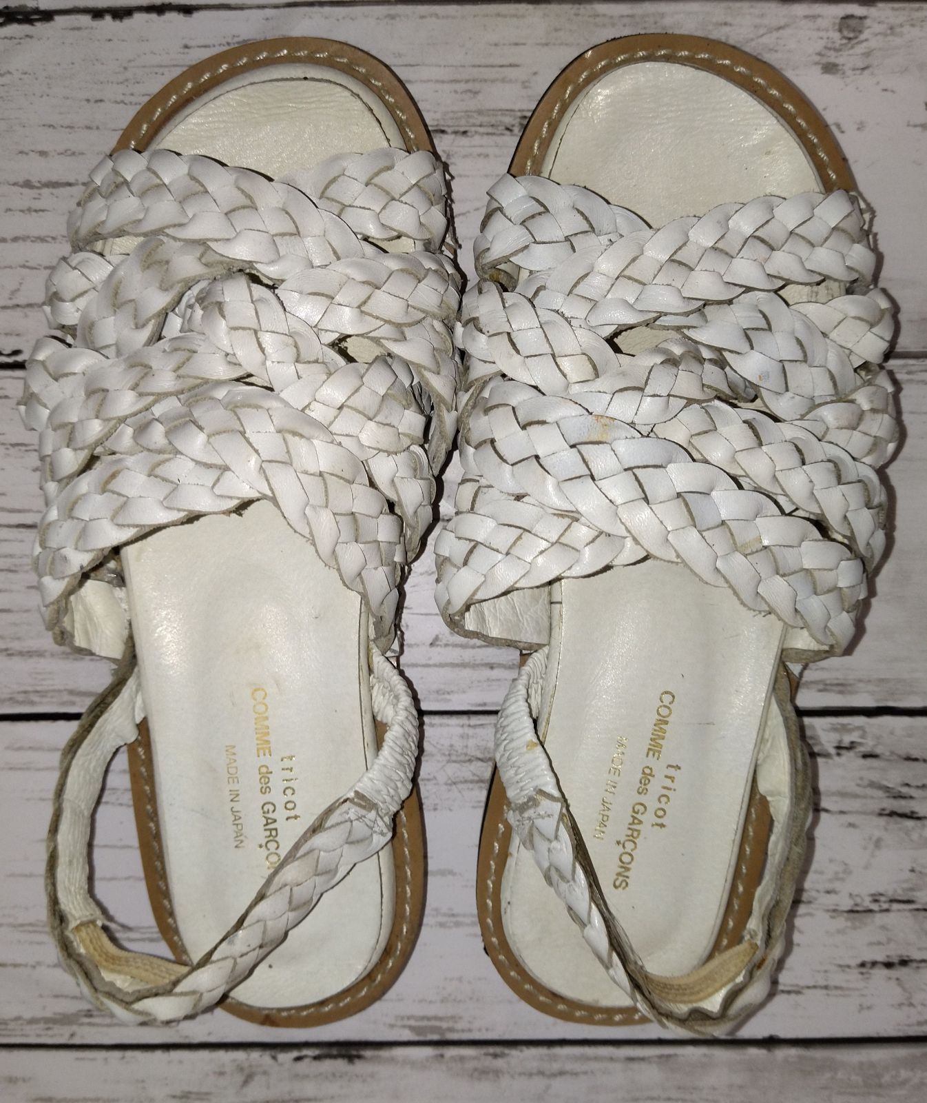 tricot comme des garçons sandal