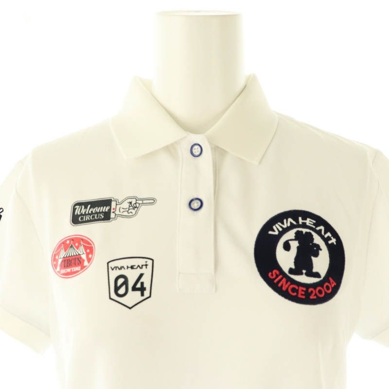 VIVA HEART - ビバハート♡エルモポロシャツ新品未使用 VIVA HEART ポロシャツ 「VIVA HEART/GOLF」ベーシック半袖