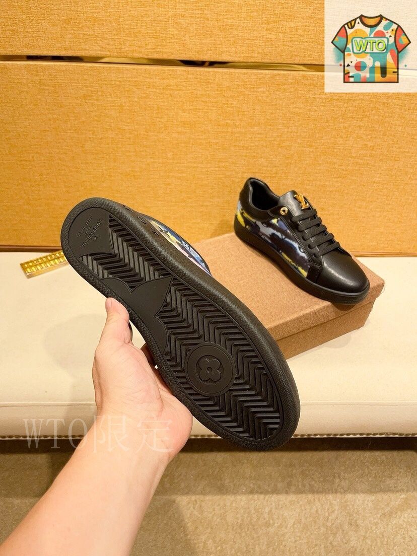 Louis Vuitton ルイ・ヴィトン メンズ レザー カジュアル