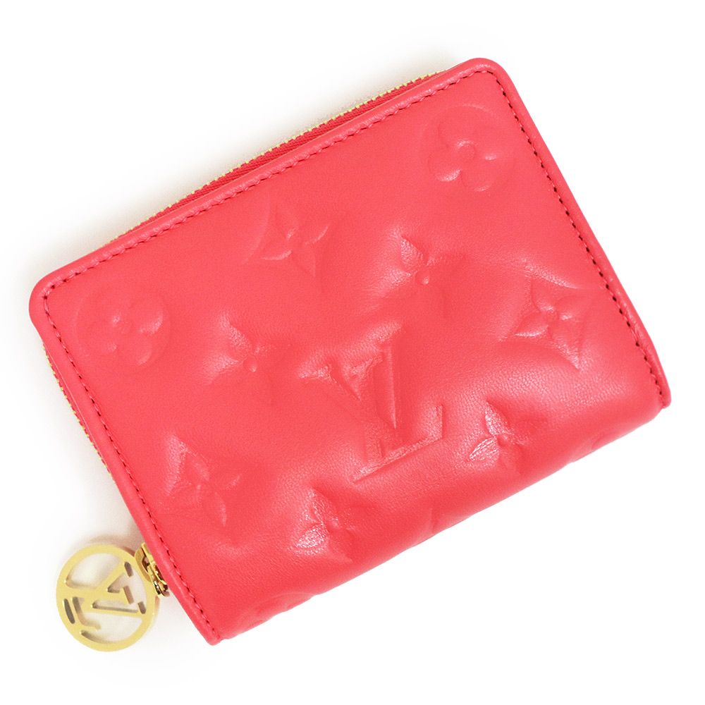 箱付き】 ルイヴィトン ポルトフォイユ•ルー 折り財布 ラムレザー